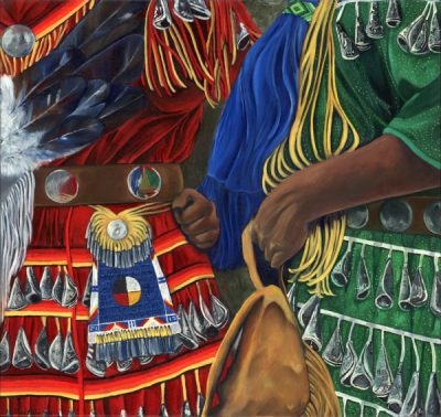 Healing sisters by Leana Asher oil painter/artist