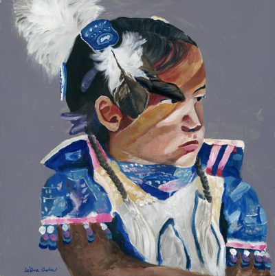 youth dancer study portrait